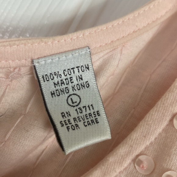 Peach sequined top and matching linen skirt. Breezy & comfortable summer outfit - Picture 3 of 9